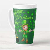 St. Patrick's Day Latte Mug (Angle gauche)