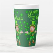 St. Patrick's Day Latte Mug (Devant)