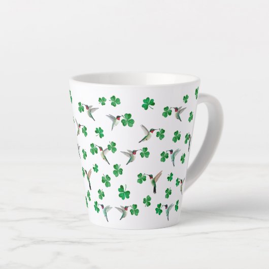 St. Patrick's Day Latte Mug (Angle droit)