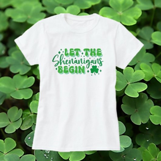 St Patrick's Day Laughs! Crowd Pleaser Fun T-shirt