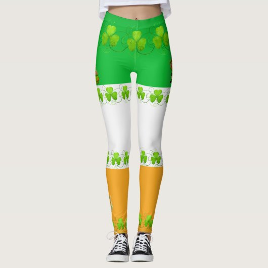 St. Patrick's Day Leggings (Voorkant)