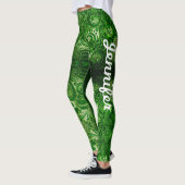 St Patrick's Day Leggings Saint Patrick Pants (Gauche)