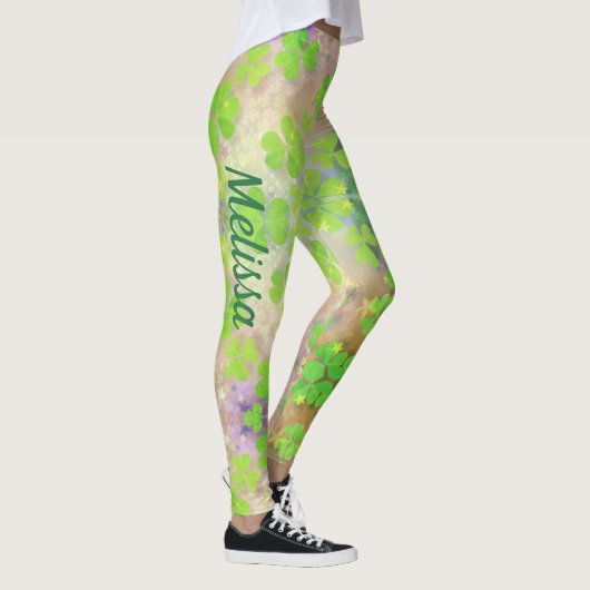 St Patrick's Day Leggings Saint Patrick Pants (Droite)