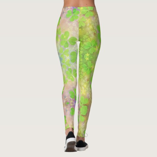 St Patrick's Day Leggings Saint Patrick Pants (Dos)