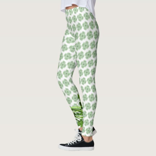 St Patrick's Day Leggings Saint Patrick Pants (Gauche)