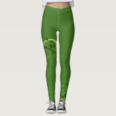 St Patrick's Day Leggings Saint Patrick Pants (Devant)