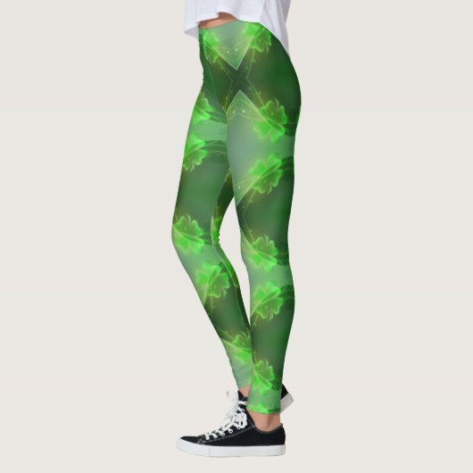 St Patrick's Day Leggings Saint Patrick Pants (Gauche)
