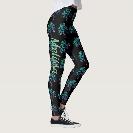 St Patrick's Day Leggings Saint Patrick Pants (Droite)