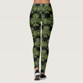 St Patrick's Day Leggings Saint Patrick Pants (Dos)