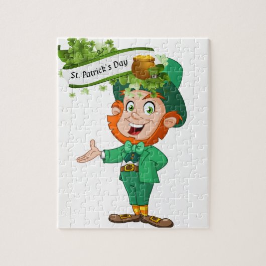 St. Patrick's Day legpuzzel (Verticaal)