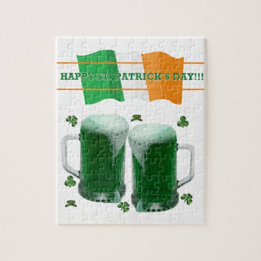 St. Patrick's Day Legpuzzel Bier (Verticaal)