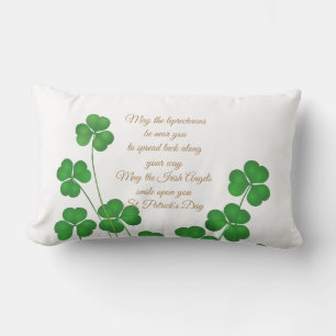 St. Patrick's Day Lenden Kussen-Moge De Leprechaun Kussen
