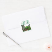 ST. PATRICK'S DAY LEPRECHAUN GEDICHT stickers (Envelop)