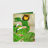 St. Patrick's Day Leprechaun Kaart (Voorkant)