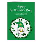 St. Patrick's Day Leprechaun Luck Custom Name (Voorkant)