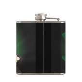 St. Patrick's Day Leprechaun-Pet en goudpot Heupfles (Achterkant)