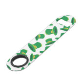 St. Patrick's Day Leprechaun-Petten Speed Flessenopener (Achterkant Gekanteld)