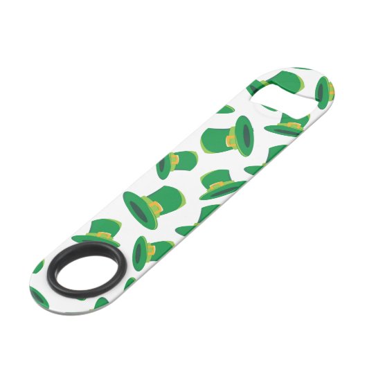 St. Patrick's Day Leprechaun-Petten Speed Flessenopener (Achterkant Gekanteld)