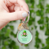 St. Patrick's day leprechaun Sleutelhanger (Hand)