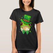 St Patrick's Day Leprechaun Toad Frog C Shamrock I T-shirt (Voorkant)