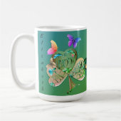 St. Patrick's day Leprechaun w. Koffiemok (Links)