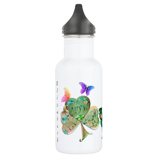 St. Patrick's Day Leprechaun Water Bottle Waterfles (Links)