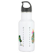 St. Patrick's Day Leprechaun Water Bottle Waterfles (Achterkant)
