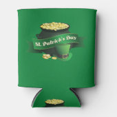 St Patricks Day Leprechaun's Pot of Gold Blikjeskoeler (Voorkant)
