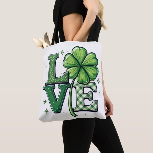 St. Patrick's Day Love Clipart Clower Draagtas (Dichtbij)
