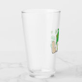 St Patrick's Day Love Gnome Glas (Rechts)