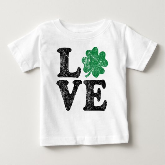 St Patrick's Day LOVE Shamrock Irish (Voorkant)