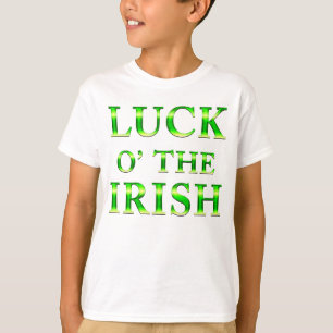 St. Patrick's Day Luck O'The Irish Boys T-shirt