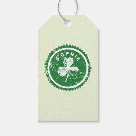 St. Patrick's Day Lucky Clover  Cadeaulabel