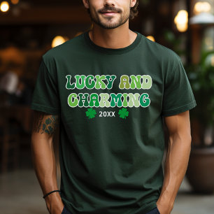St Patrick's Day Lucky en charmant T-shirt