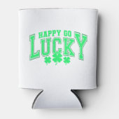 St Patrick's Day Lucky groen bier stijlvol Blikjeskoeler (Voorkant)