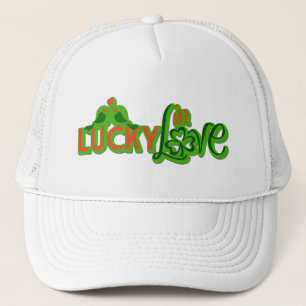 St. Patrick's Day - "Lucky in Love" Trucker Pet