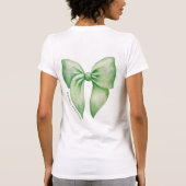 St. Patricks Day Lucky Mama 4 Leaf Clover Shirt (Achterkant)