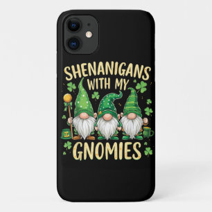 St. Patrick's Day Lucky Shamrock Kabouter iPhone 11 Hoesje
