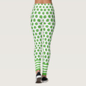 St. Patrick's Day Lucky Shamrock Leggings - Festiv (Achterkant)
