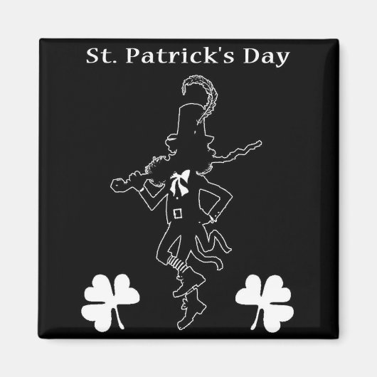 St. Patrick's Day Magnet Magneet (Voorkant)