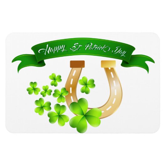 St. Patrick's Day Magnet Magneet (Horizontaal)