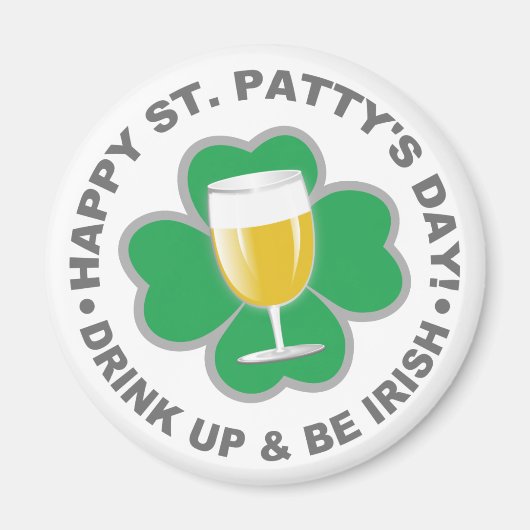 St. Patrick's Day magnet Magneet (Voorkant)