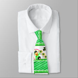 St. Patrick's Day Mannen Designer Stropdassen