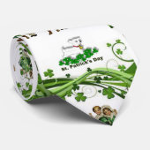 St. Patrick's Day Mannen Designer Stropdassen (Opgerold)
