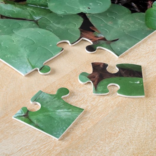 St Patrick's Day March Madness Clover Puzzle Legpuzzel (Zijkant)