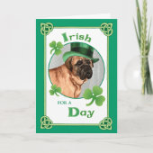 St. Patrick's Day Mastiff Kaart (Voorkant)