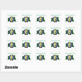 St. Patrick's Day Meisje Sticker (Vel)
