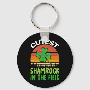 St. Patrick's Day Meisjes Peuter Cute Shamrock In Sleutelhanger
