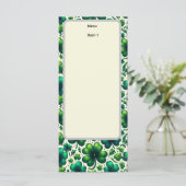 St. Patrick's Day-menu Menu (Staand voorkant)