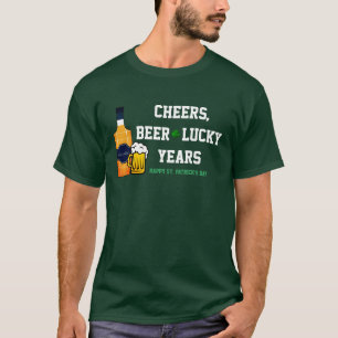 St Patrick's Day met Beer mok en Whiskey T-shirt